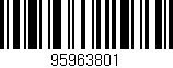 Código de barras (EAN, GTIN, SKU, ISBN): '95963801'