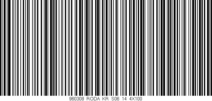 Código de barras (EAN, GTIN, SKU, ISBN): '960308_RODA_KR_S06_14_4X100'