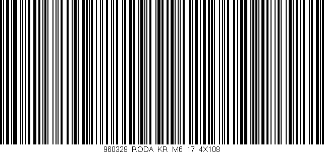 Código de barras (EAN, GTIN, SKU, ISBN): '960329_RODA_KR_M6_17_4X108'