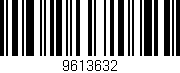 Código de barras (EAN, GTIN, SKU, ISBN): '9613632'