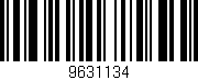 Código de barras (EAN, GTIN, SKU, ISBN): '9631134'