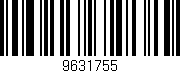 Código de barras (EAN, GTIN, SKU, ISBN): '9631755'