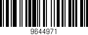 Código de barras (EAN, GTIN, SKU, ISBN): '9644971'