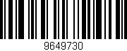 Código de barras (EAN, GTIN, SKU, ISBN): '9649730'