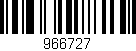 Código de barras (EAN, GTIN, SKU, ISBN): '966727'