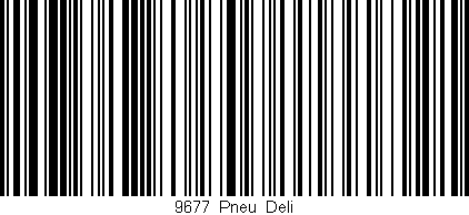 Código de barras (EAN, GTIN, SKU, ISBN): '9677_Pneu_Deli'