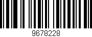 Código de barras (EAN, GTIN, SKU, ISBN): '9678228'