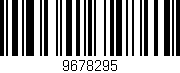 Código de barras (EAN, GTIN, SKU, ISBN): '9678295'