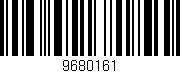 Código de barras (EAN, GTIN, SKU, ISBN): '9680161'