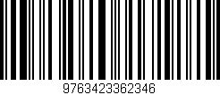 Código de barras (EAN, GTIN, SKU, ISBN): '9763423362346'