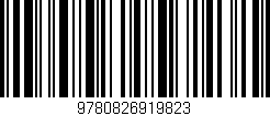 Código de barras (EAN, GTIN, SKU, ISBN): '9780826919823'