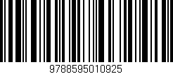 Código de barras (EAN, GTIN, SKU, ISBN): '9788595010925'
