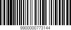 Código de barras (EAN, GTIN, SKU, ISBN): '9900000773144'