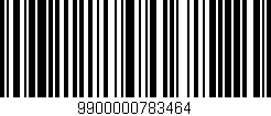 Código de barras (EAN, GTIN, SKU, ISBN): '9900000783464'