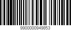 Código de barras (EAN, GTIN, SKU, ISBN): '9900000949853'