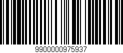 Código de barras (EAN, GTIN, SKU, ISBN): '9900000975937'