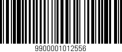 Código de barras (EAN, GTIN, SKU, ISBN): '9900001012556'