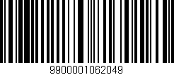 Código de barras (EAN, GTIN, SKU, ISBN): '9900001062049'