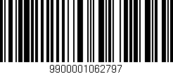 Código de barras (EAN, GTIN, SKU, ISBN): '9900001062797'