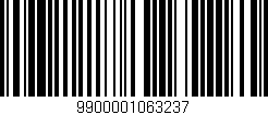 Código de barras (EAN, GTIN, SKU, ISBN): '9900001063237'