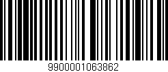 Código de barras (EAN, GTIN, SKU, ISBN): '9900001063862'
