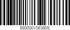 Código de barras (EAN, GTIN, SKU, ISBN): '9900001063909'