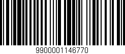 Código de barras (EAN, GTIN, SKU, ISBN): '9900001146770'
