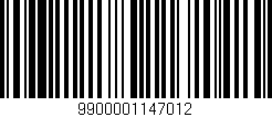Código de barras (EAN, GTIN, SKU, ISBN): '9900001147012'