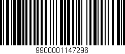 Código de barras (EAN, GTIN, SKU, ISBN): '9900001147296'