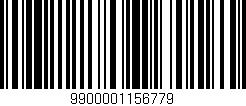 Código de barras (EAN, GTIN, SKU, ISBN): '9900001156779'