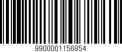 Código de barras (EAN, GTIN, SKU, ISBN): '9900001156854'