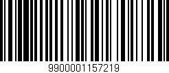 Código de barras (EAN, GTIN, SKU, ISBN): '9900001157219'