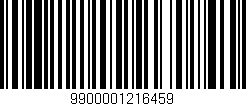 Código de barras (EAN, GTIN, SKU, ISBN): '9900001216459'
