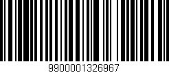 Código de barras (EAN, GTIN, SKU, ISBN): '9900001326967'