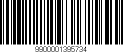 Código de barras (EAN, GTIN, SKU, ISBN): '9900001395734'