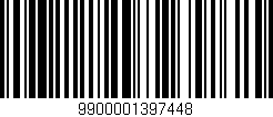 Código de barras (EAN, GTIN, SKU, ISBN): '9900001397448'
