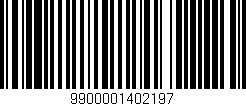 Código de barras (EAN, GTIN, SKU, ISBN): '9900001402197'