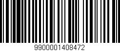 Código de barras (EAN, GTIN, SKU, ISBN): '9900001408472'