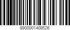 Código de barras (EAN, GTIN, SKU, ISBN): '9900001408526'
