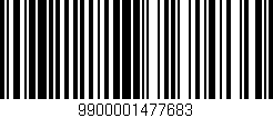 Código de barras (EAN, GTIN, SKU, ISBN): '9900001477683'