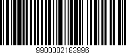 Código de barras (EAN, GTIN, SKU, ISBN): '9900002183996'