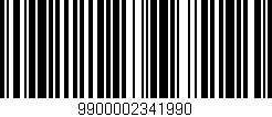 Código de barras (EAN, GTIN, SKU, ISBN): '9900002341990'