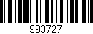 Código de barras (EAN, GTIN, SKU, ISBN): '993727'