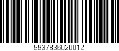 Código de barras (EAN, GTIN, SKU, ISBN): '9937836020012'