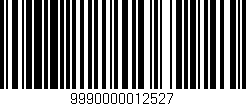 Código de barras (EAN, GTIN, SKU, ISBN): '9990000012527'