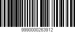 Código de barras (EAN, GTIN, SKU, ISBN): '9990000263912'