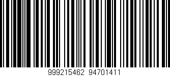 Código de barras (EAN, GTIN, SKU, ISBN): '999215462|94701411'