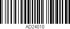 Código de barras (EAN, GTIN, SKU, ISBN): 'AD24010'