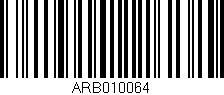 Código de barras (EAN, GTIN, SKU, ISBN): 'ARB010064'