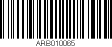 Código de barras (EAN, GTIN, SKU, ISBN): 'ARB010065'